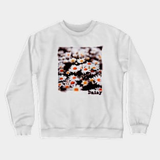 Abstract Daisy Art Crewneck Sweatshirt